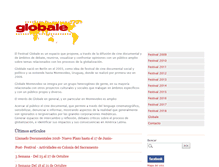 Tablet Screenshot of festivalglobale.org